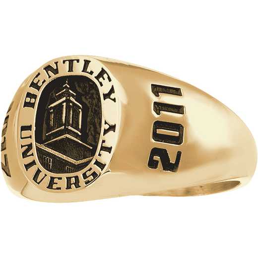 Bentley University Main Campus Women's Petite Antique Signet Ring